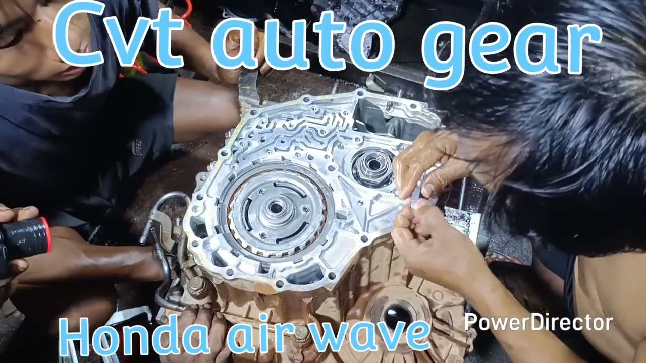 Honda airwave auto gear service video
