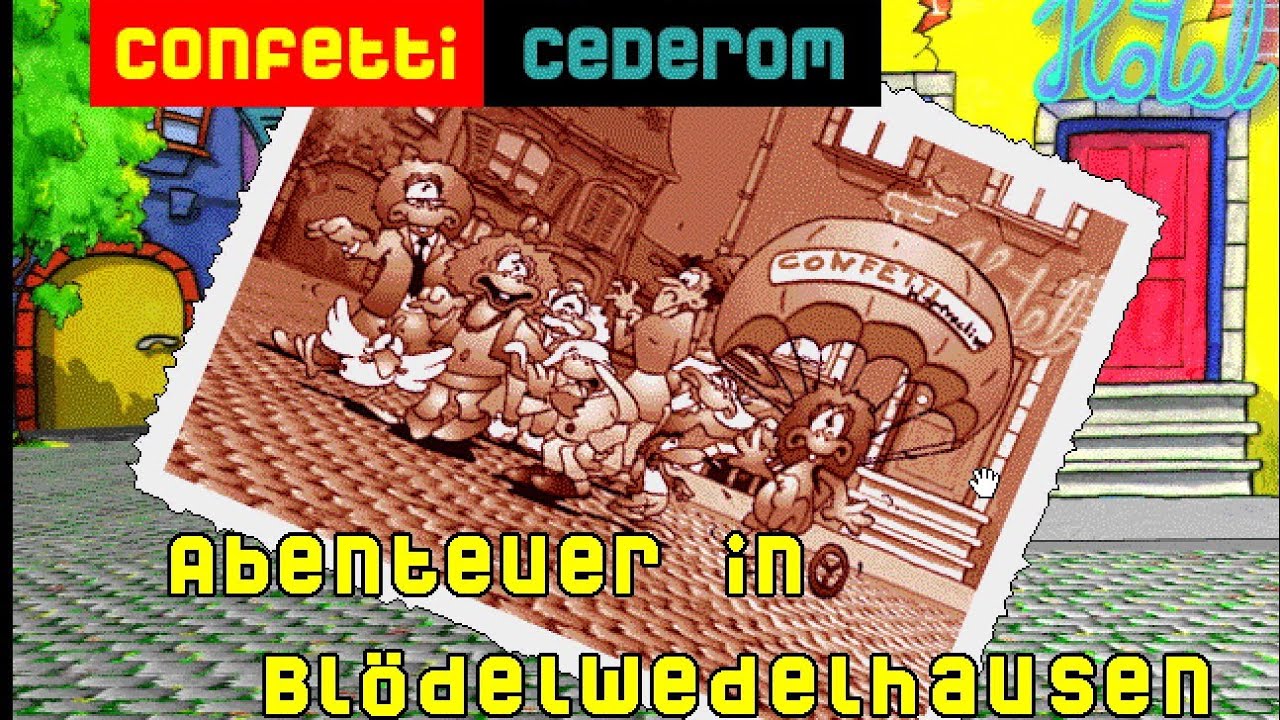 Das vergessene Confetti TV PC-Spiel aus den 90ern! | Komplett durchgespielt | Longplay / Playthrough