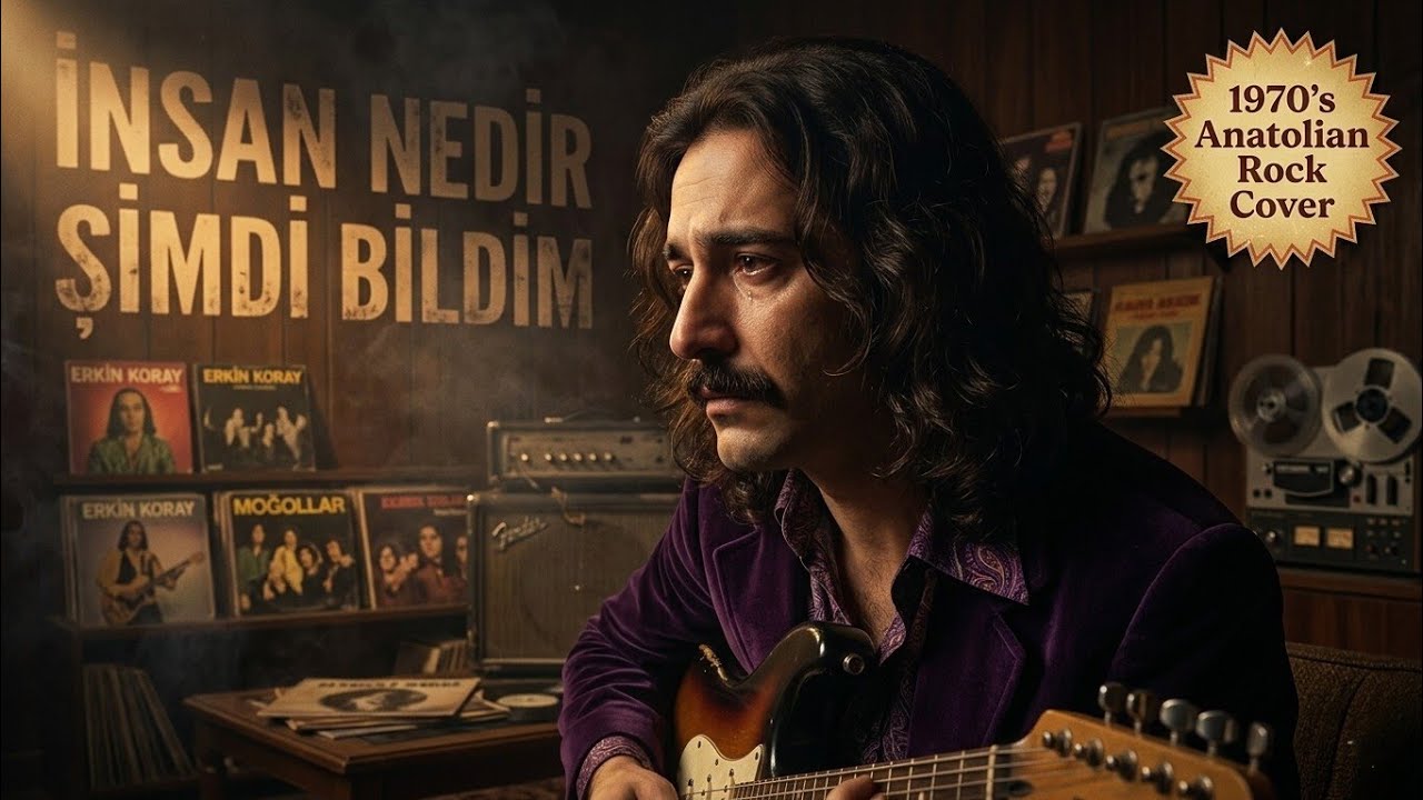 Grup KararNağme - İnsan İnsan Nedir Şimdi Bildim I Anadolu Rock #PsychedelicRock #keşfet #70sRock