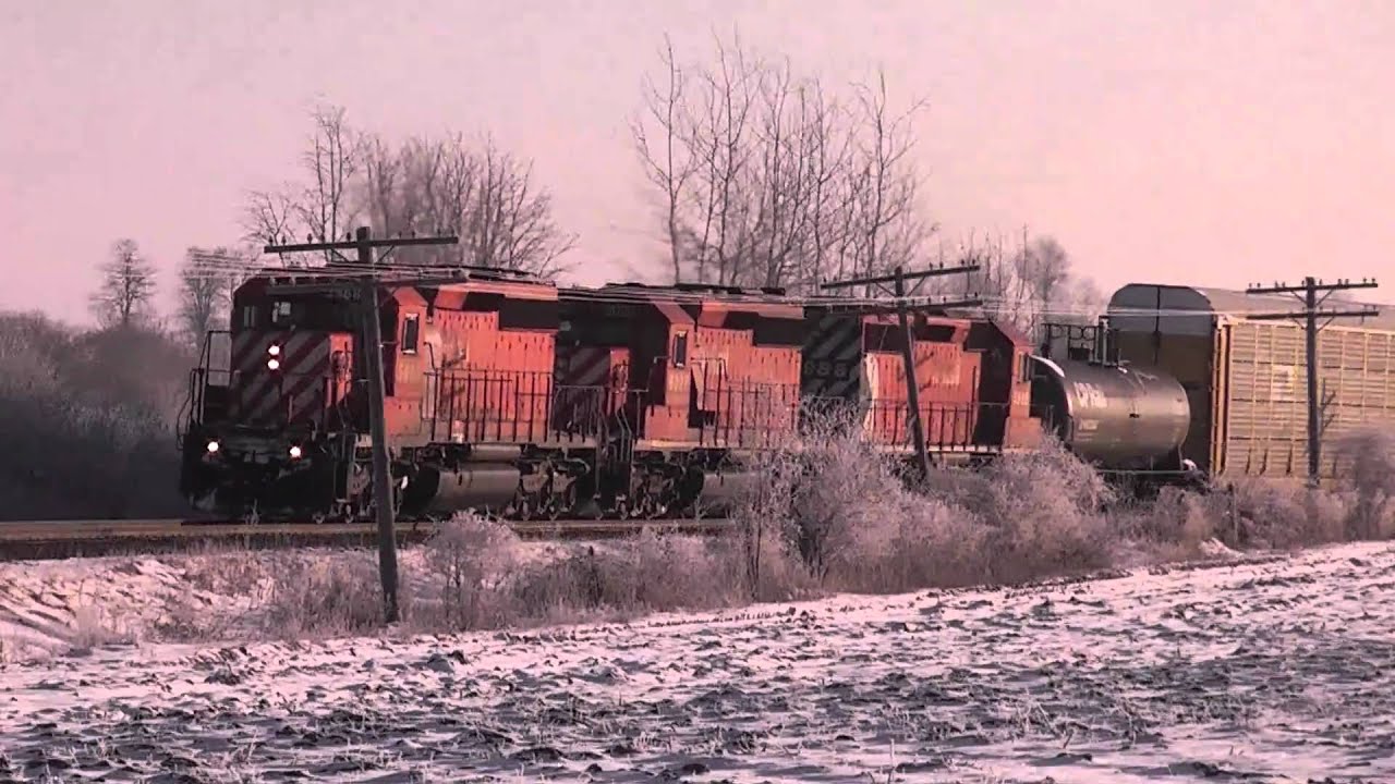 CP 423 west out of Woodstock. Jan 9 2011