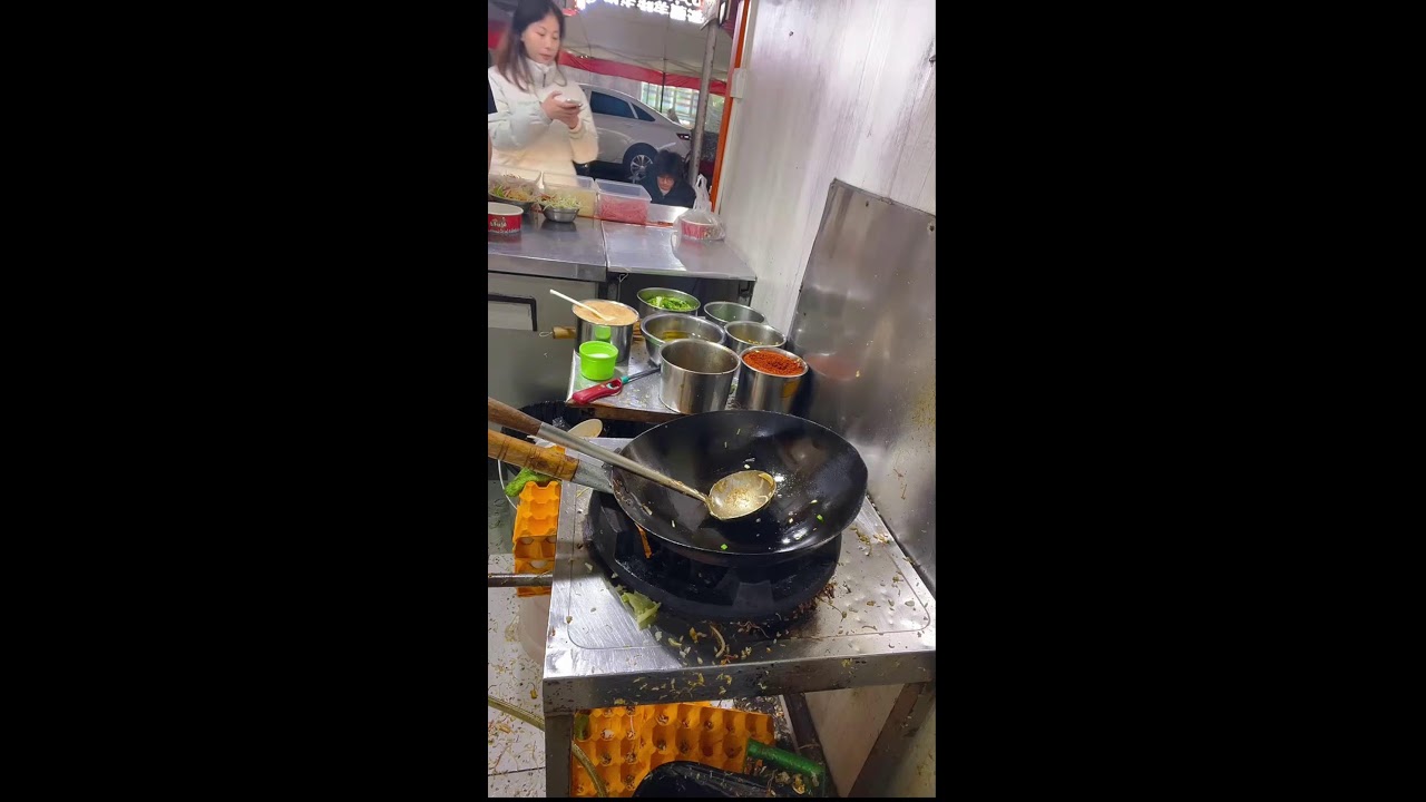 Street Food Livestream | Stir-Fry in Action | No Voiceover