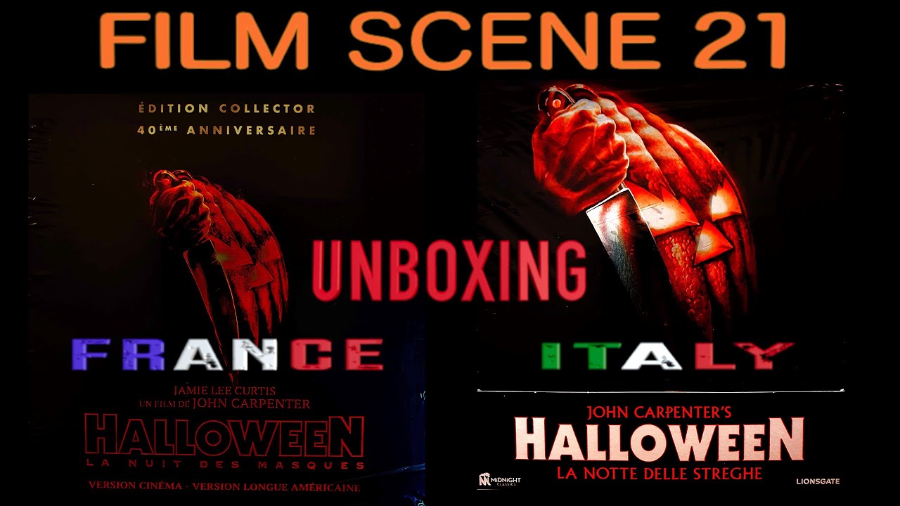 Halloween (1978) 4K UHD Blu-ray Unboxing | French 40th Anniversary 🇫🇷 | Italian Steelbook 🇮🇹