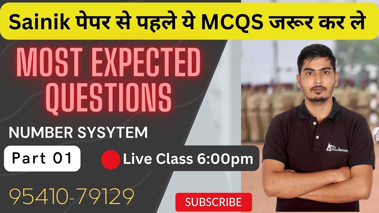 Master Math Sainik School in 2025 with These Number System Secrets