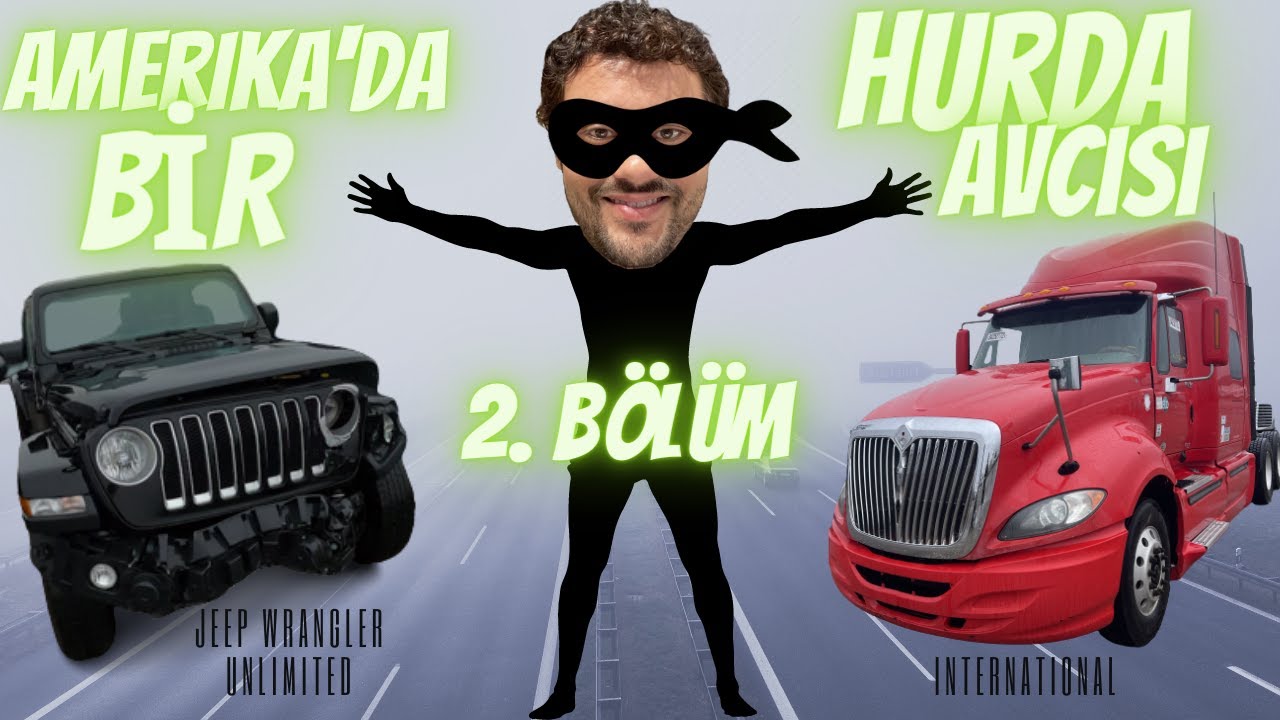 Amerika'da yine Hurdalıktan araç bakıp ihaleye giriyoruz.
