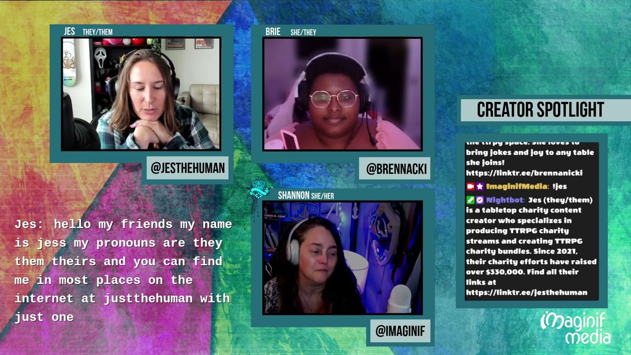 Creator Spotlight with Jes and Brie