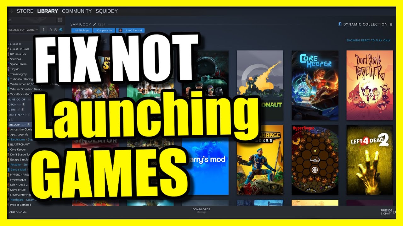 Как исправить ошибку «Не запускаются игры в Steam» (простой способ)