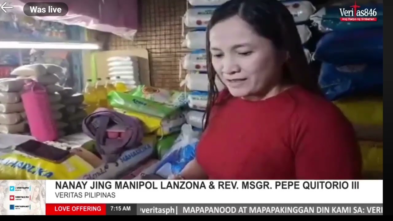 PRESYO NG MGA BILIHIN SA TAGUIG PEOPLE'S MARKET, DAMDAMING ANAWIM UKOL SA ITINAKDANG PRESYO NG BIGAS