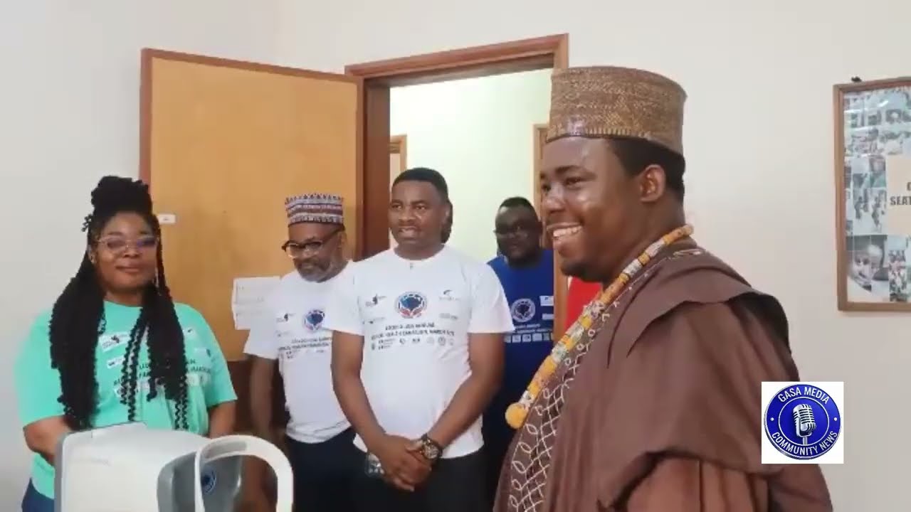 Fon of Fontem toured the various stations of health campaign 