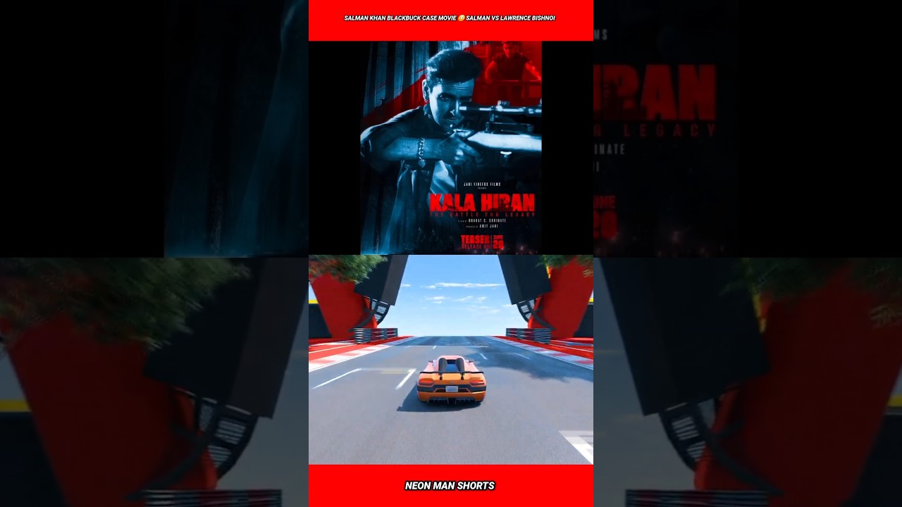Salman Khan Blackbuck Case Movie 😳 Salman Vs Lawrence Bishnoi #shorts