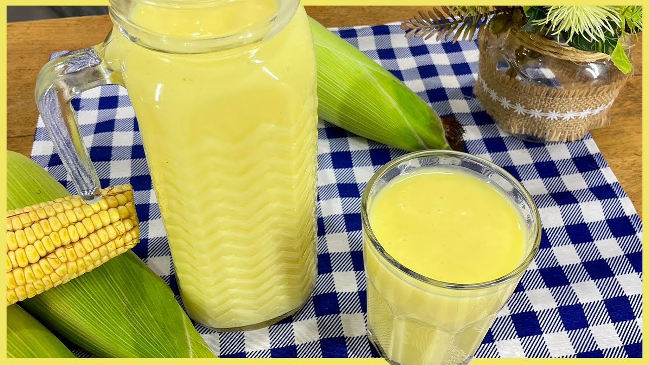 SUCO DE MILHO VERDE SUPER CREMOSO I IRRESISTÍVEL!