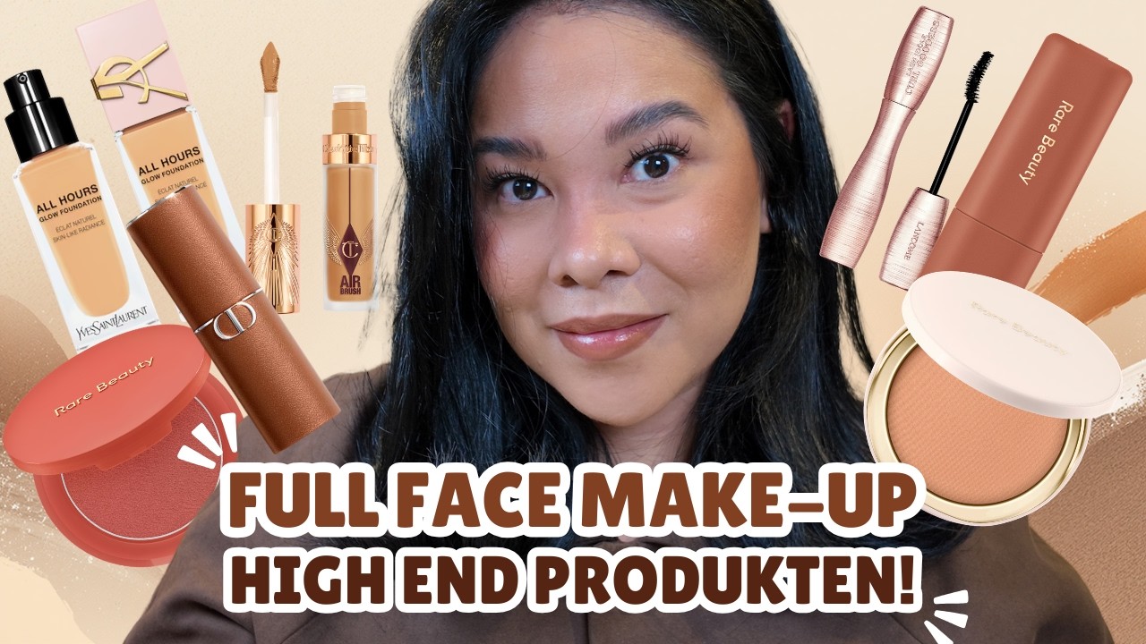 ✨ Full Face Make-up nur mit High End Produkten! ✨ #makeuptutorial #newmakeup #glowup
