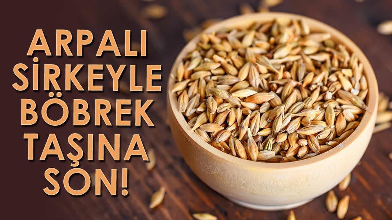 Arpalı Sirkeyle Böbrek Taşına Son!