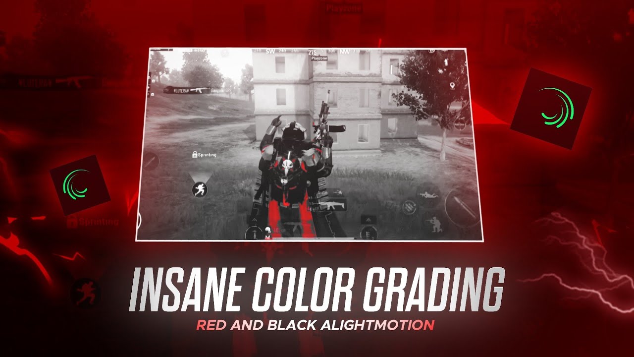 INSANE MONTAGE COLOR GRADING 🔥| RED AND BLACK CC | ALIGHT MOTION TUTORIAL | 47