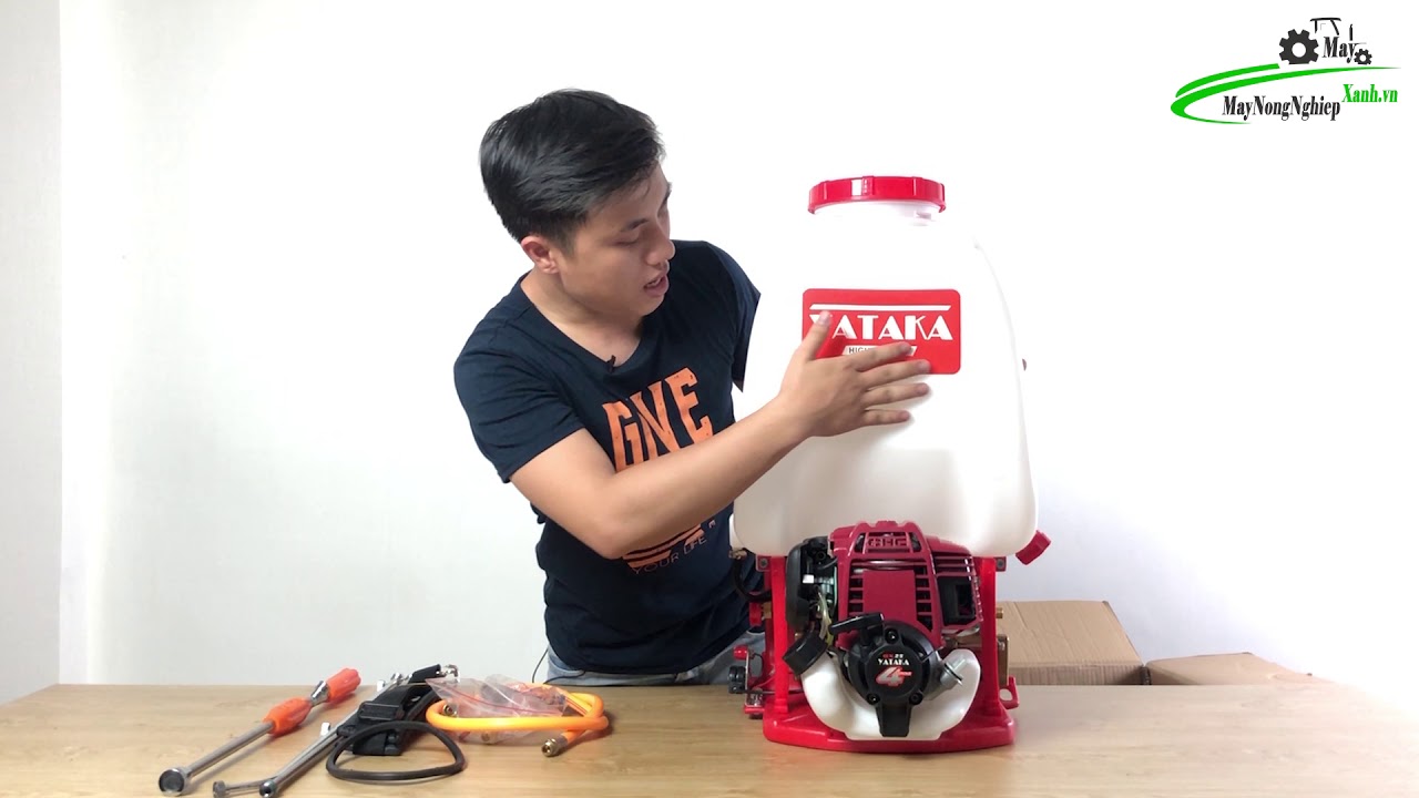 Bán bình xịt máy phun Thuốc Sâu Yataka GX25 Chạy Xăng 4 Thì