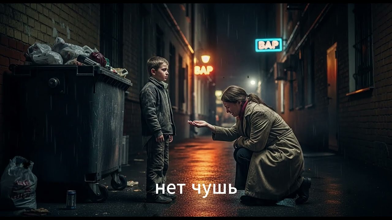 Она спокойно ужинала… пока мальчик не прошептал ей эти страшные слова