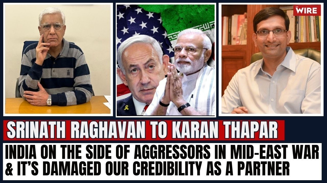 India on the Side of Aggressors in Mid-East War & It’s Damaged Our Credibility as a Partner