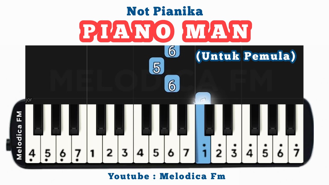 Piano Man - Billy Joel | Not Pianika + MIDI