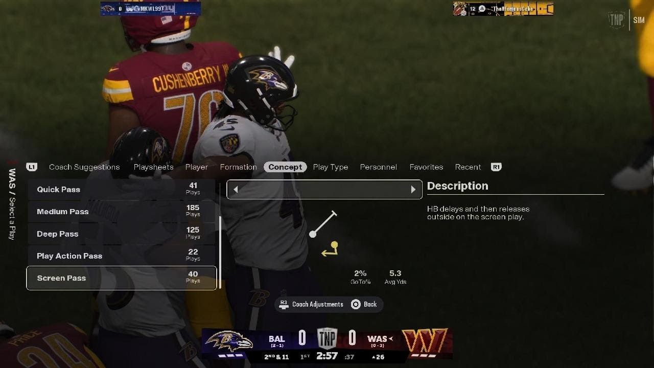 VFL week 4 vs Ravens