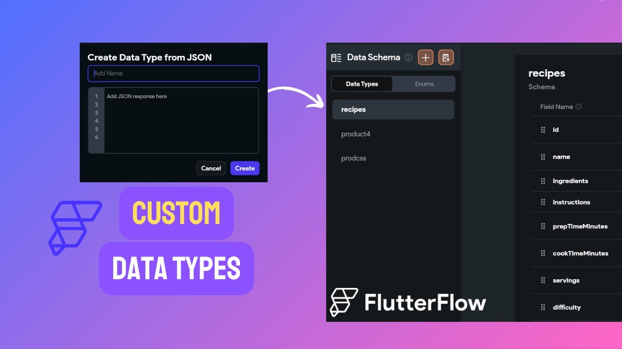 Generando Tipos de Datos desde JSON de una API en Flutterflow | Asegurando Consistencia y Precisión