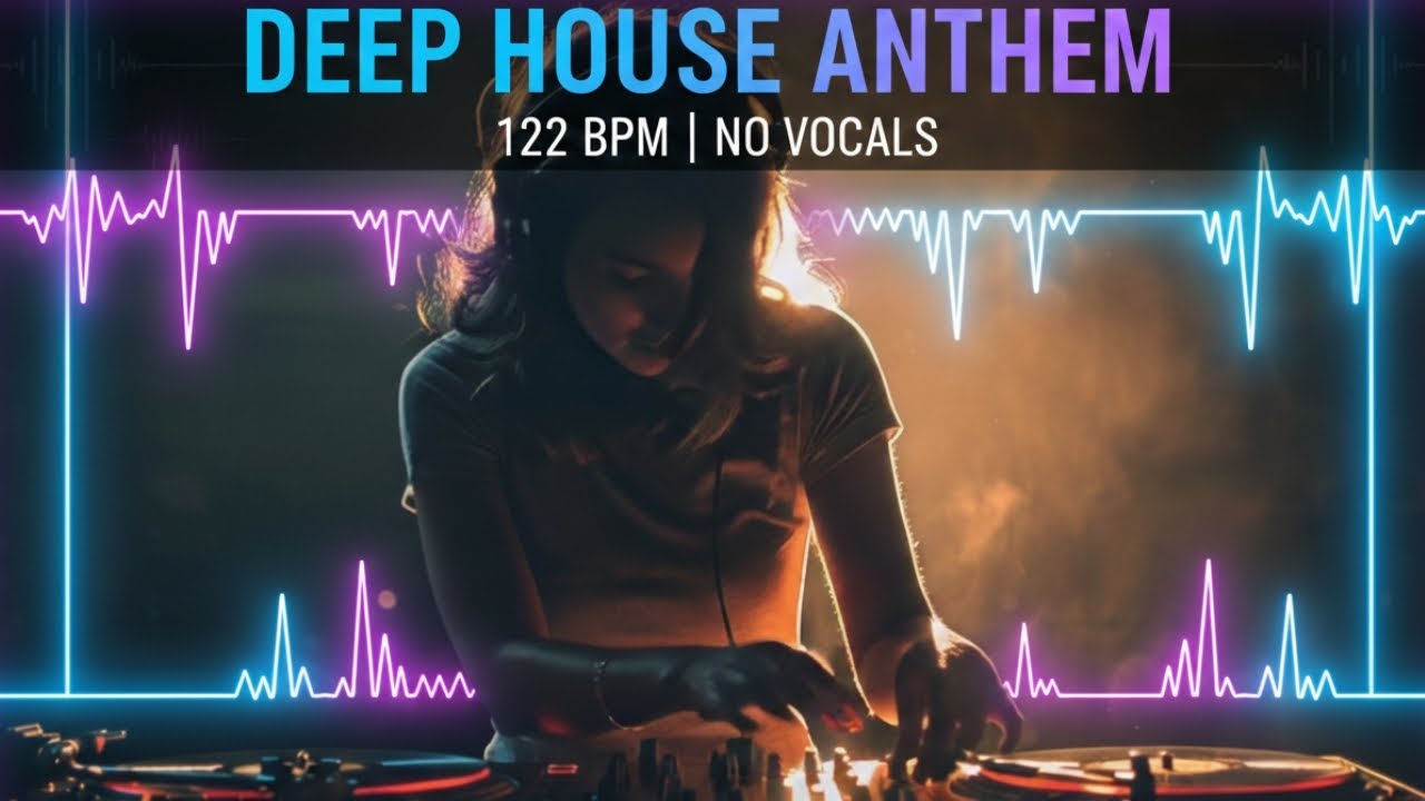 Deep House Odyssey: Absolute Focus [122 BPM • Non-Stop • No Vocals] ⚡ 2026 Exclusive Mix