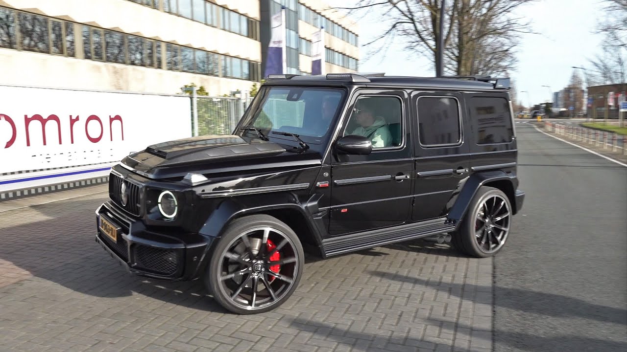 BRABUS 700 4.0 V8 Biturbo Widestar G63 AMG - Engine Start up, Exhaust Sounds, Accelerations!