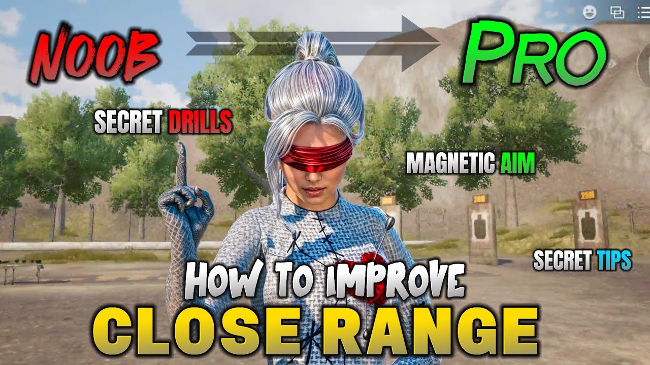 SECRET TIPS to improve CLOSE RANGE 🥵 | Effective tricks💯| legendary drills🔥 | BGMI @GODZIyt