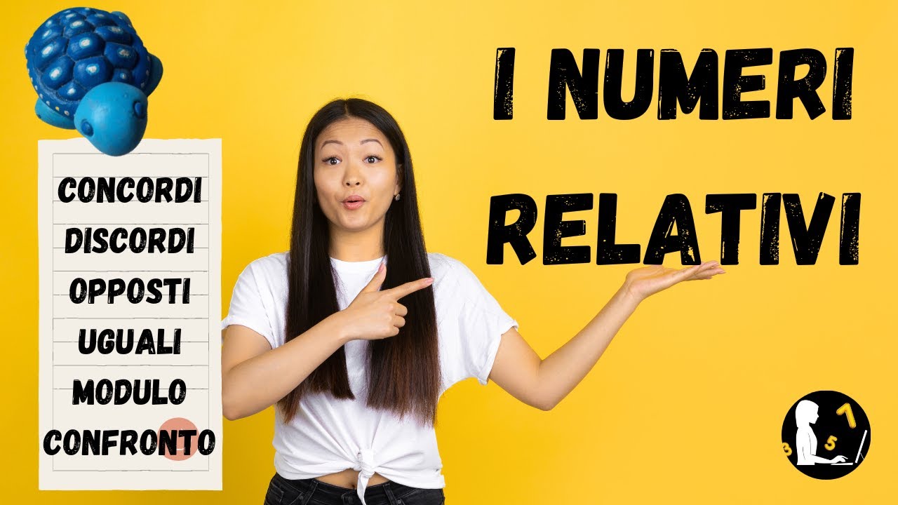 NUMERI RELATIVI #1|| Introduzione + esercizi || terza media
