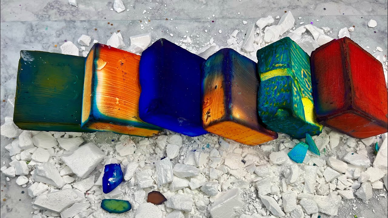 Multi-Colored Gym Chalk w Shards