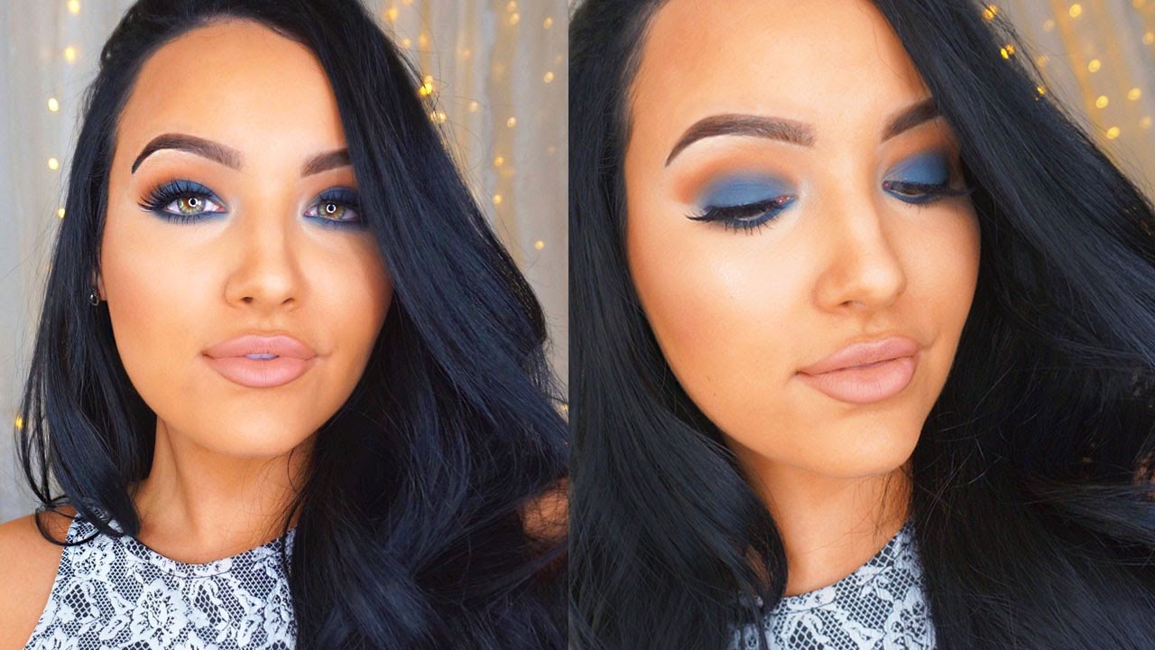 Blue Gray Smokey Eye ft Melt Eyeshadows + New Hair ♡