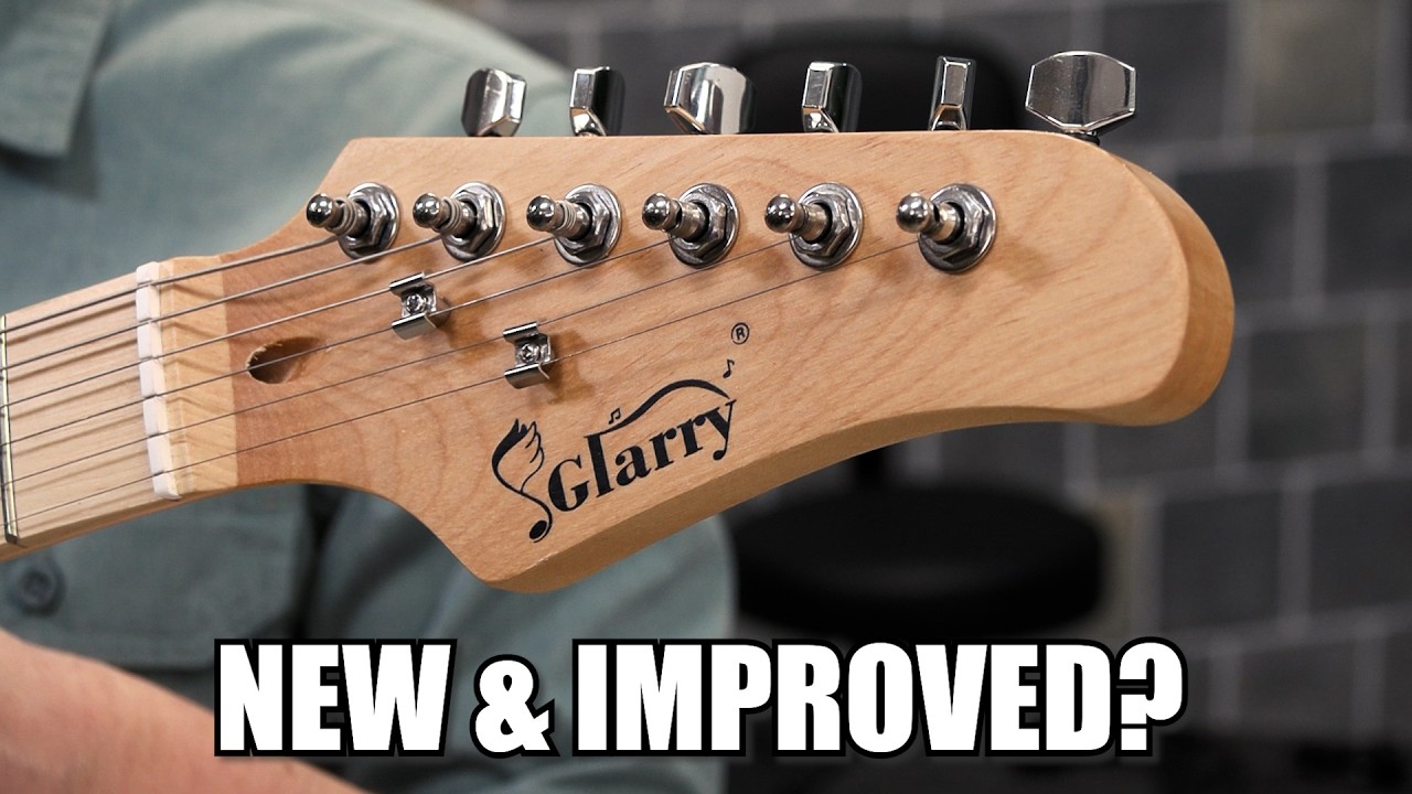 Is Glarry Stepping It Up with This New Strat Copy? (GST HSS Strat Guitar Review)