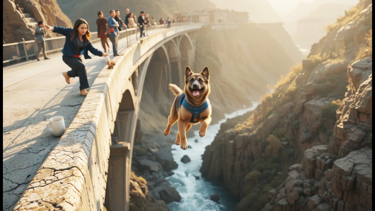 5 Things That Happened When a German Shepherd Puppy Fell From a Bridge