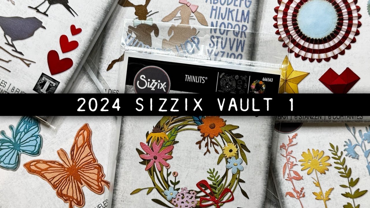 Tim Holtz Sizzix Vault No.1 Collection (2024)