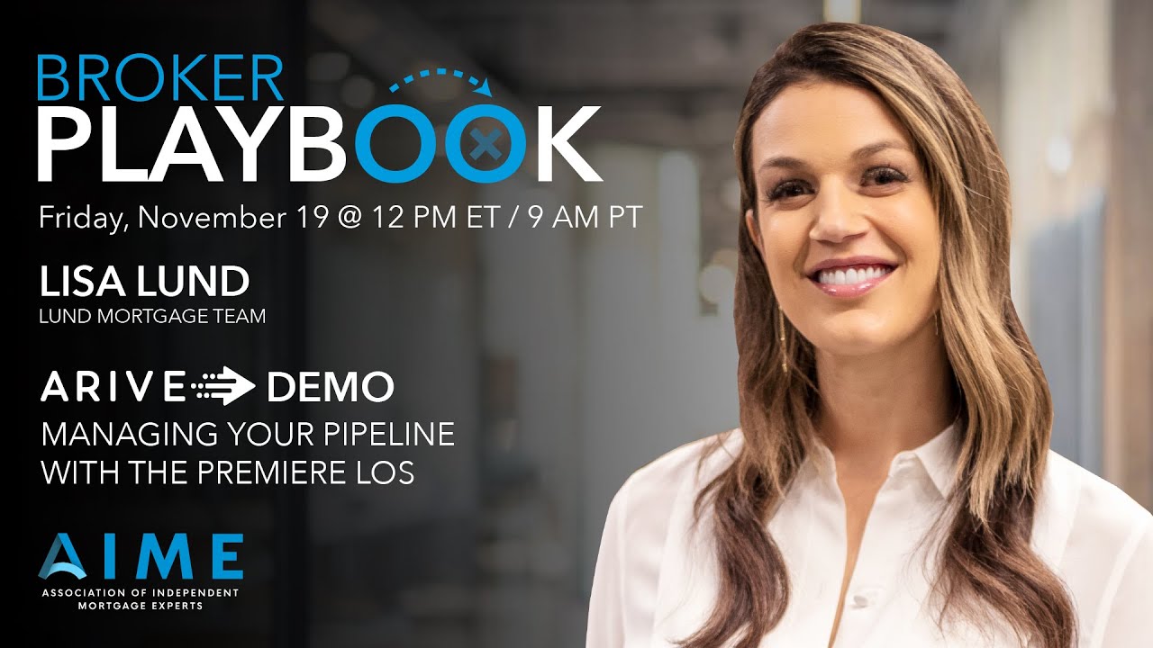 ARIVE Demo: Managing Your Pipeline With The Premiere LOS