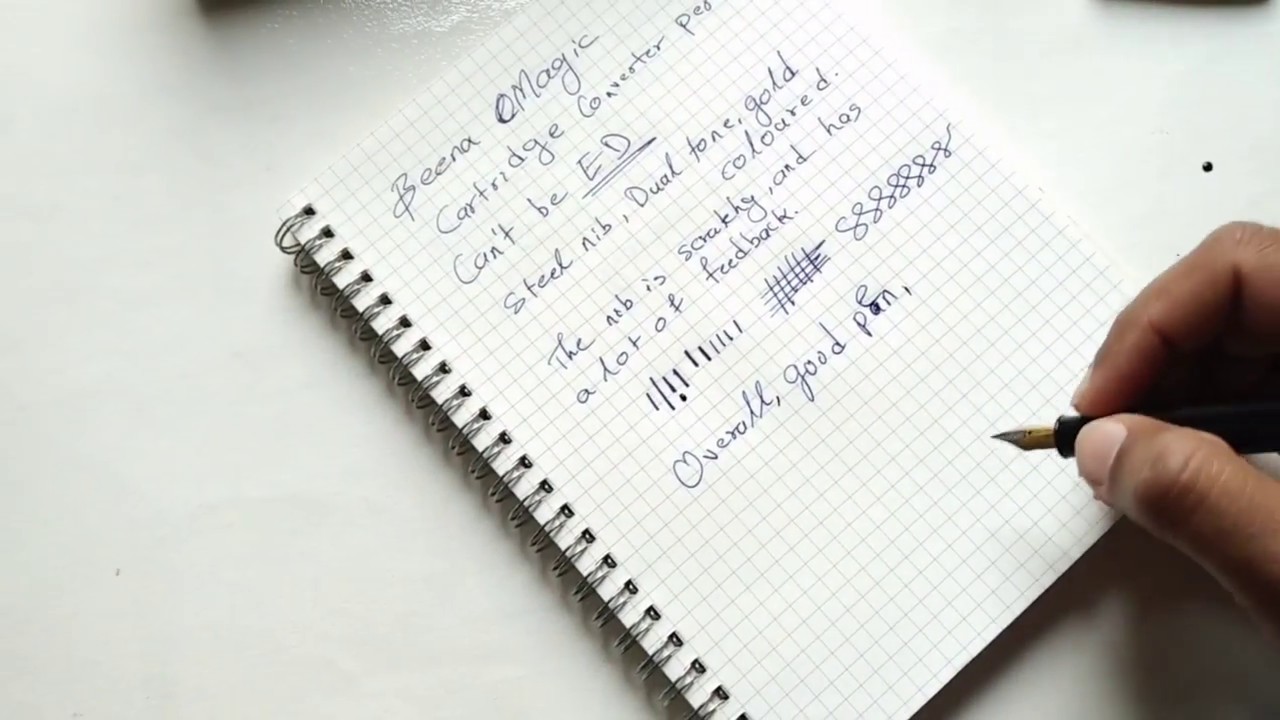 Beena Magic Fountain Pen Review