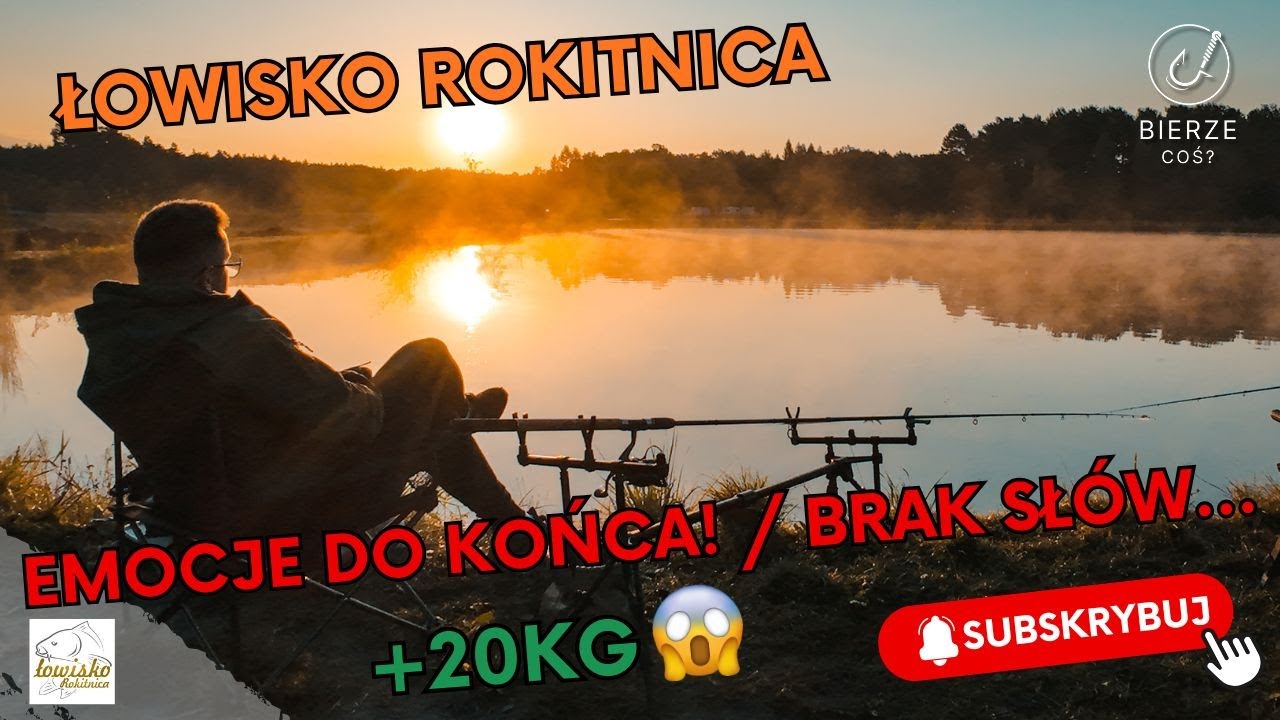 Piękne karpie na Łowisku Rokitnica! Emocje do samego końca… 🎣🔥