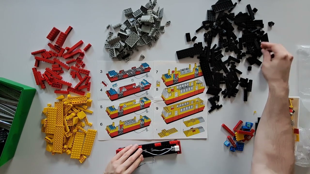 LEGO 12V - Inter-City-Passagierzug 7740 - Zusammenbauvideo