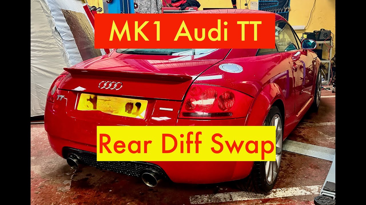 Краткое руководство по замене заднего дифференциала на Audi TT MK1 8N