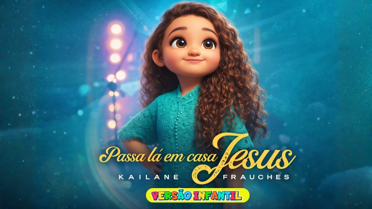 Passa Lá em Casa Jesus - Kailane Frauches | VERSÃO INFANTIL [COVER]