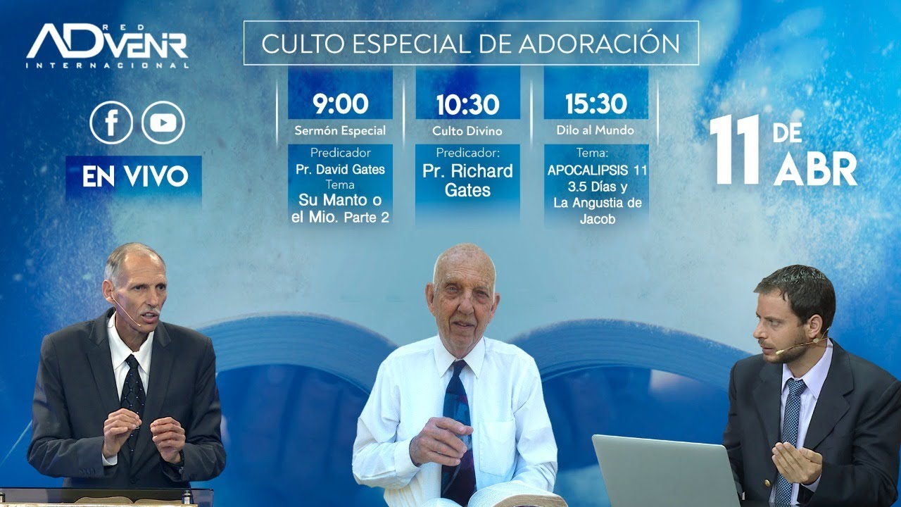 S&aacute;bado especial - Pr. David Gates y Pr. Richard Gates