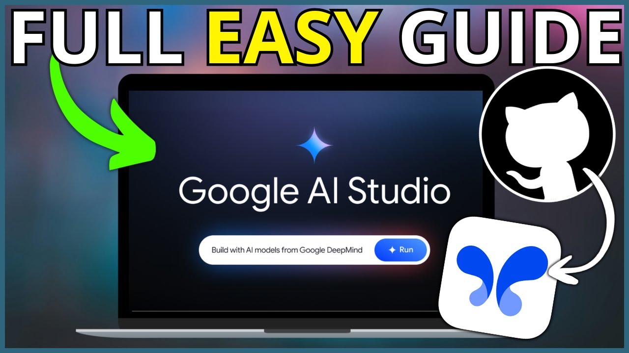 Как подключить Google AI Studio к GitHub (простое руководство)