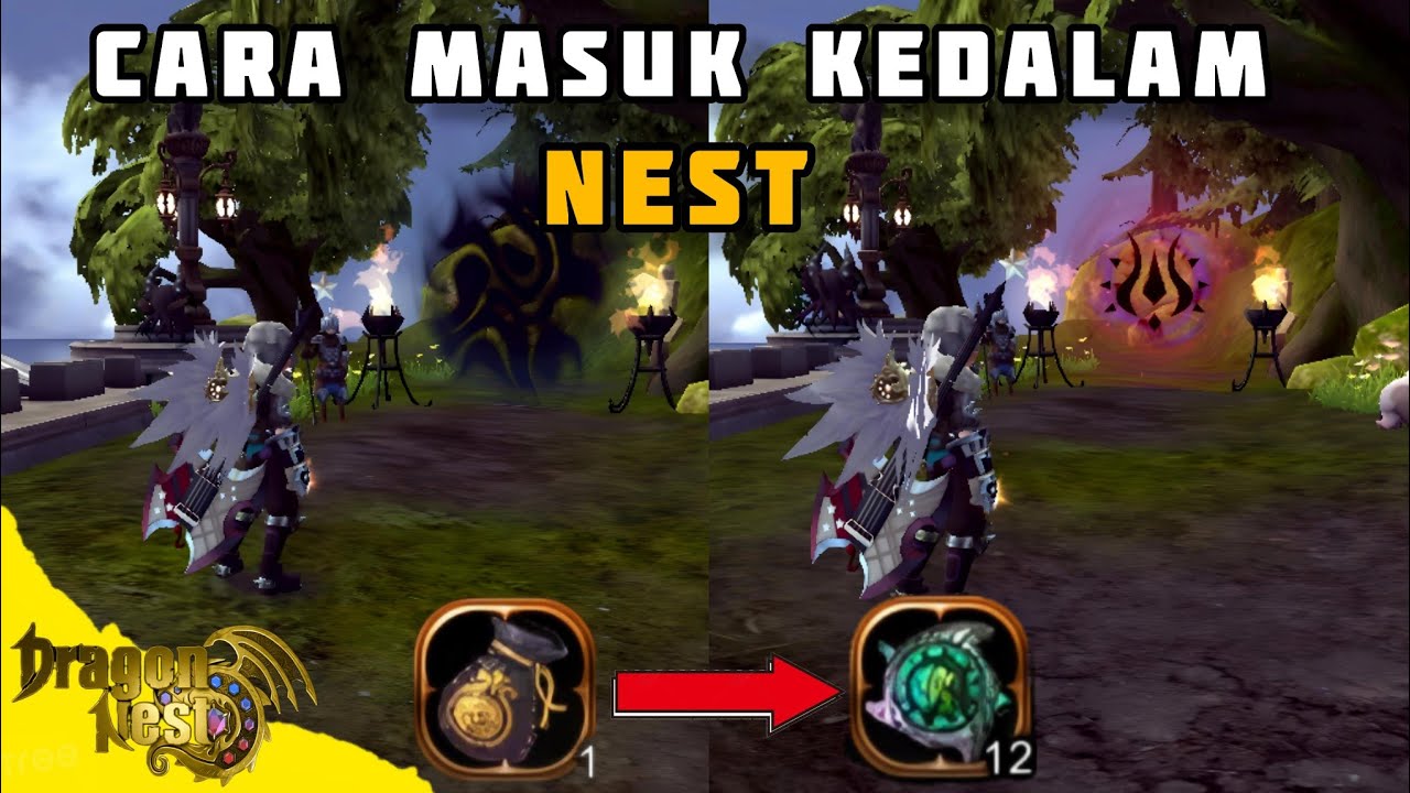 Dragon Nest SEA - CARA MASUK KEDALAM NEST ( OUTDATE )