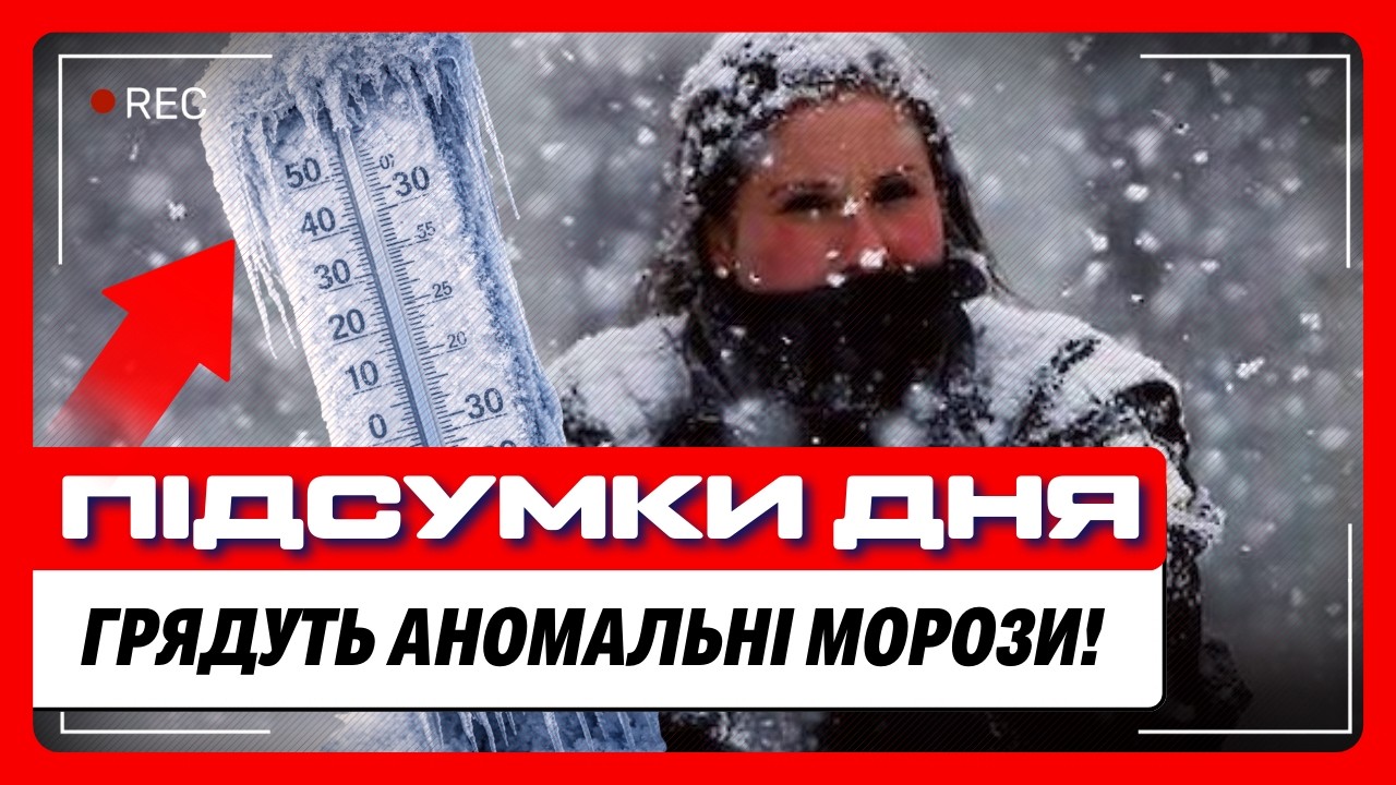 Це були лиш квіточки. ЛЮТІ МОРОЗИ тільки СУНУТЬ на Україну! ШОКУЮЧИЙ ПРОГНОЗ погоди. НОВИНИ
