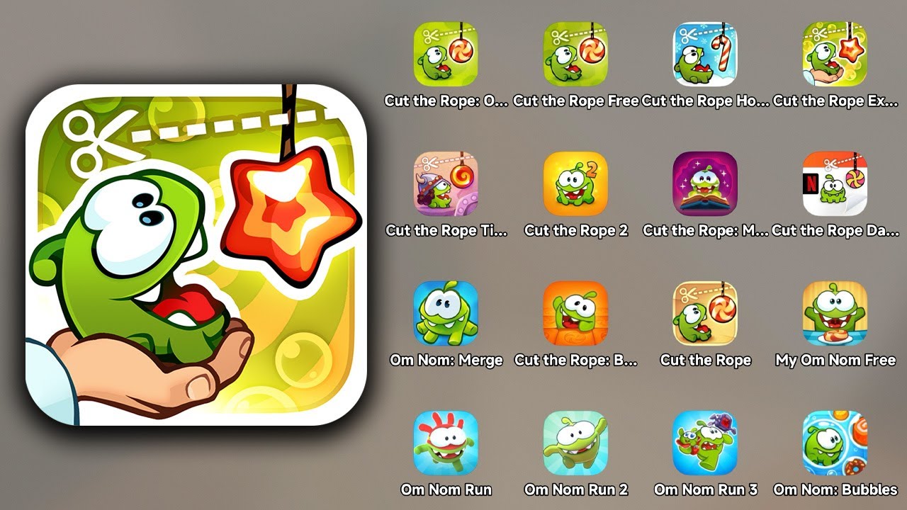 Cut the Rope: Experiments - Последнее обновление APK - Обзор игрового процесса на Android