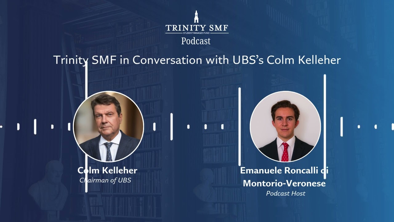 Chairman of UBS & Former President of Morgan Stanley: Colm Kelleher