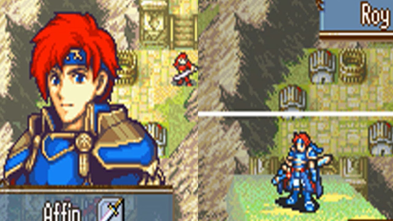 Legendary Roy custom animation Fire Emblem Microhacking