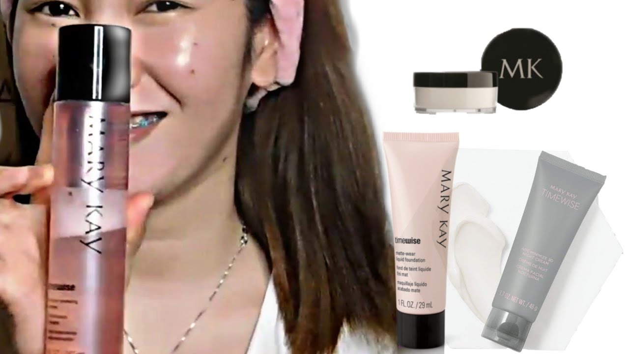 How to apply Mary Kay products Step 1 Base Moisturizer and Foundation | 