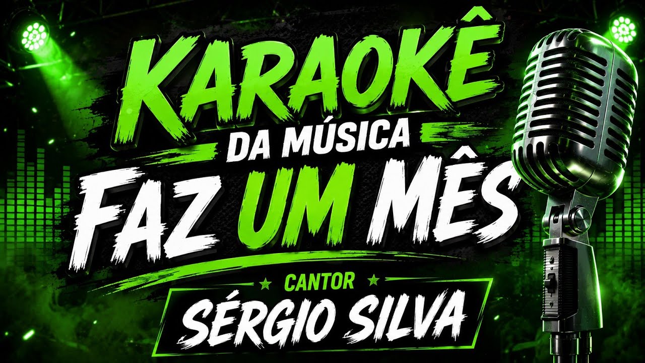 Karaokê faz um mês @sergiosilvaestilizado