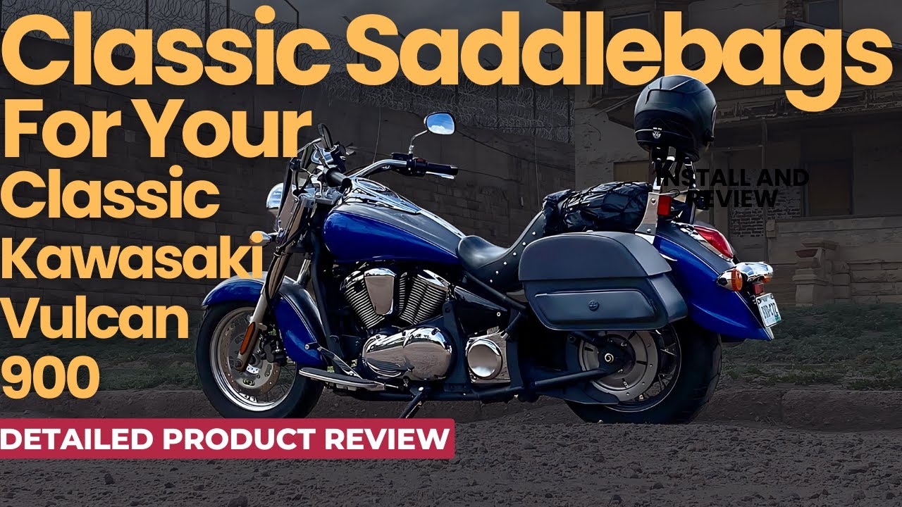 Reasons Why You Need Saddlebags On Your Vulcan 900