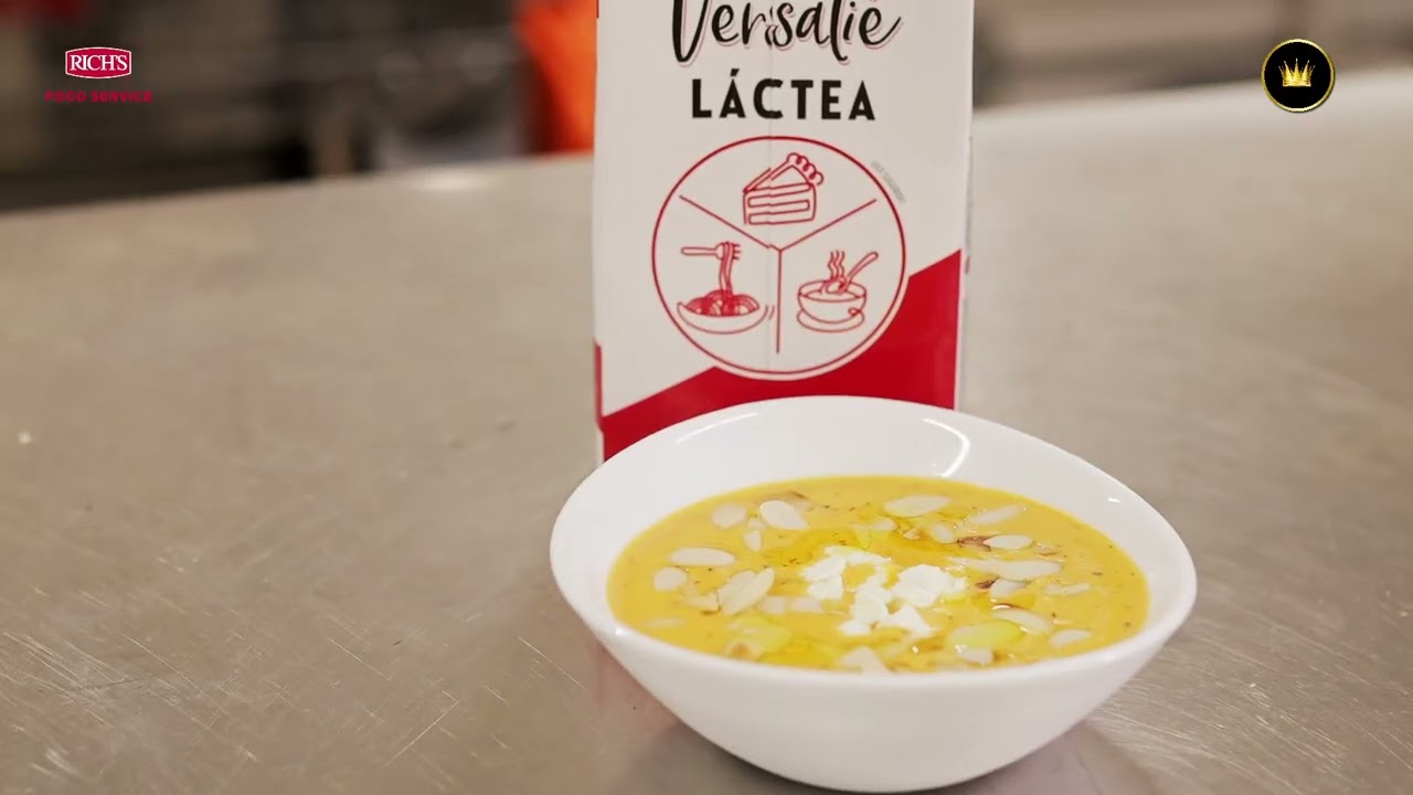 Receta Crema de pimientos y Pastel decorado con flores naturales- Chef Humberto- Richs