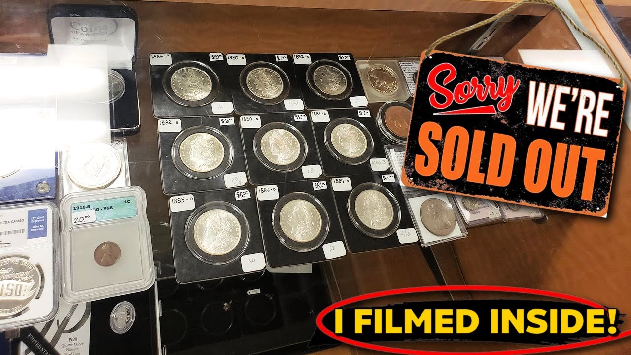 IS MY COIN SHOP RUNNING OUT OF SILVER? (MUST WATCH)